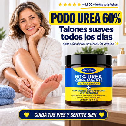 PodoUrea 60% Para Talones Secos