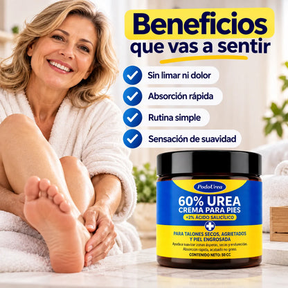 PodoUrea 60% Para Talones Secos